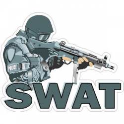 SWAT Sniper Special Weapons & Tactics - Decal
