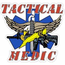 Tactical Medic Star of Life Eagle - Decal