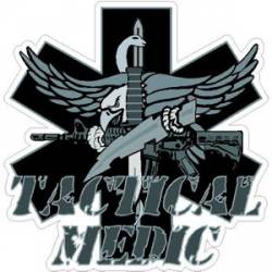 Tactical Medic Star of Life Black Eagle - Decal
