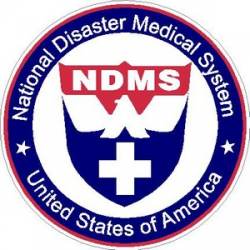 National Disaster Medical System - Vinyl Sticker