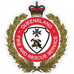 Queensland Fire And Rescue Service - Sticker