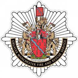 Greater Manchester Fire And Rescue Service - Sticker