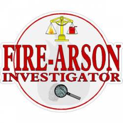 Fire Arson Investigator - Decal
