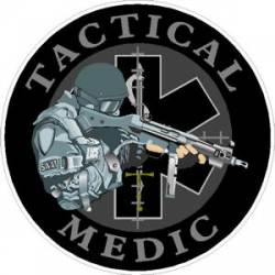 Tactical Medic Star Of Life & Sniper - Sticker