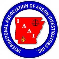 Arkansa Chapter International Association of Arson Investigators - Vinyl Sticker