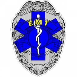 EMT Star Of Life Badge - Decal