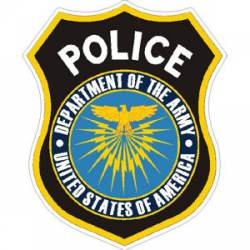 United States Army Police - Sticker