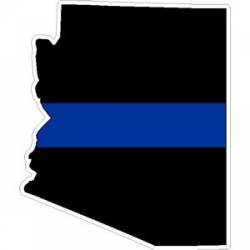State of Arizona Thin Blue Line - Decal
