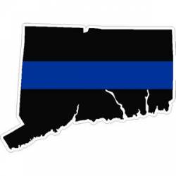 State of Connecticut Thin Blue Line - Decal