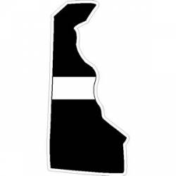 State of Delaware Thin White Line - Decal