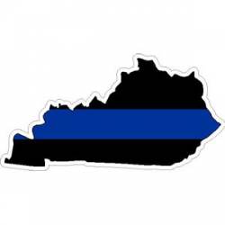State of Kentucky Thin Blue Line - Decal