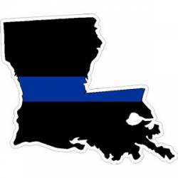 State of Louisiana Thin Blue Line - Decal