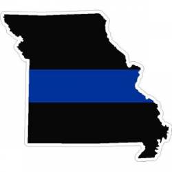 State of Missouri Thin Blue Line - Decal