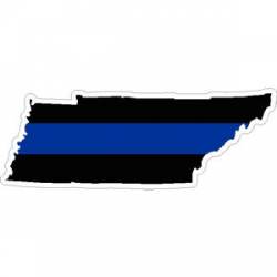 State of Tennessee Thin Blue Line - Decal