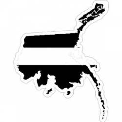 State of Alaska Thin White Line - Decal