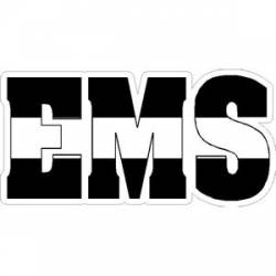 EMS Thin White Line - Decal