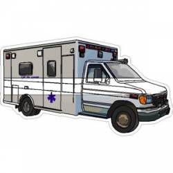 Ambulance Thin White Line - Decal