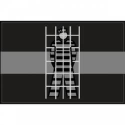 Thin Silver Line Criminal - Decal