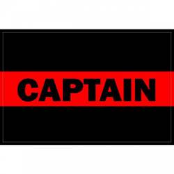 Thin Red Line Captain - Decal