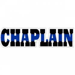 Thin Blue Line Chaplain - Sticker
