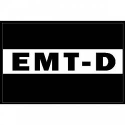 Thin White Line EMT-D - Sticker