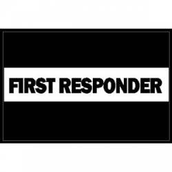 Thin White Line First Responder - Sticker