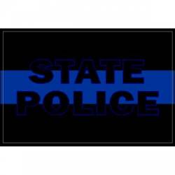 Thin Blue Line State Police - Sticker