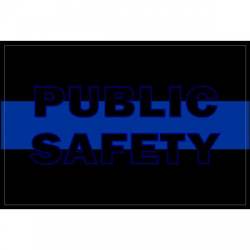 Thin Blue Line Public Safety - Sticker