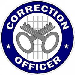 Correction Officer Keys - Sticker