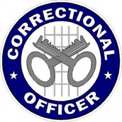 Correctional Officer Keys - Sticker