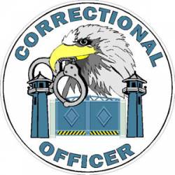 Correctional Officer Eagle - Sticker