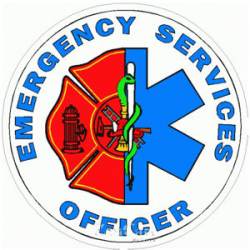 Emergency Services Officer - Sticker