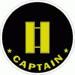 Captain Department of Corrections - Sticker