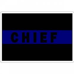 Chief Thin Blue Line - Sticker