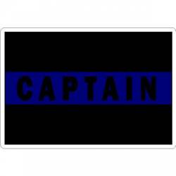 Captain Thin Blue Line - Sticker