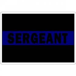 Sergeant Thin Blue Line - Sticker