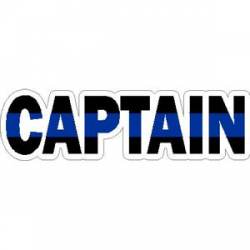 Thin Blue Line Captain - Sticker