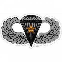 U.S. Army Parachutist Basic w/ Combat Star? - Sticker