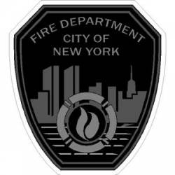 FDNY New York Fire Department Subdued - Sticker