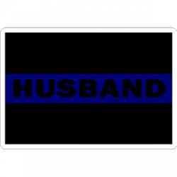 Husband Thin Blue Line - Sticker