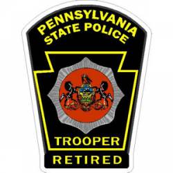 Pennsylvania State Police Trooper Retired - Sticker