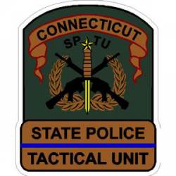 Connecticut State Police Tactical Unit - Sticker