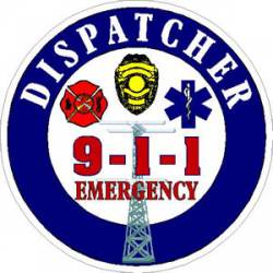 911 Emergency Dispatcher - Sticker