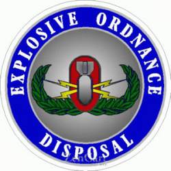 Explosive Ordnance Disposal - Sticker