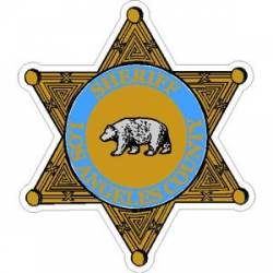Los Angeles County Sheriff Badge - Vinyl Sticker