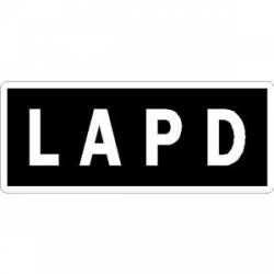 LAPD - Vinyl Sticker