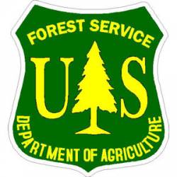 U.S. Forest Service - Green Sticker