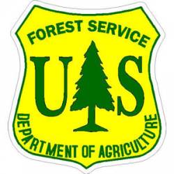 U.S. Forest Service - Yellow Sticker