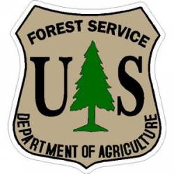 U.S. Forest Service - Grey Sticker