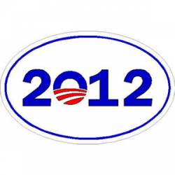 Obama 2012 Presidential Election Democratic - Sticker